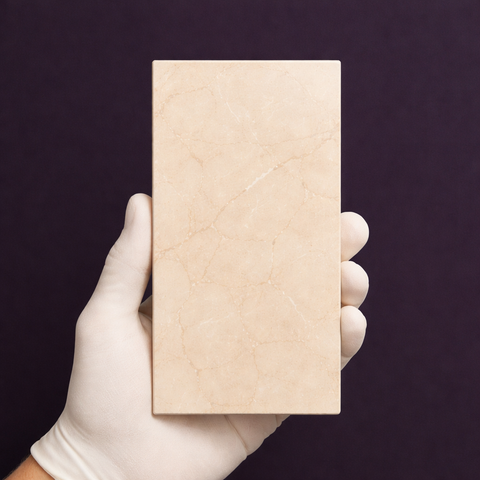 Crema Marfil Select Beige Marble Tile Sample