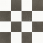 Thassos White and Lagos Blue 12x12 Marble Honed Checkerboard Tile