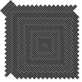 Modena - Hand-Cut Diamond Marble Mosaic 12.3