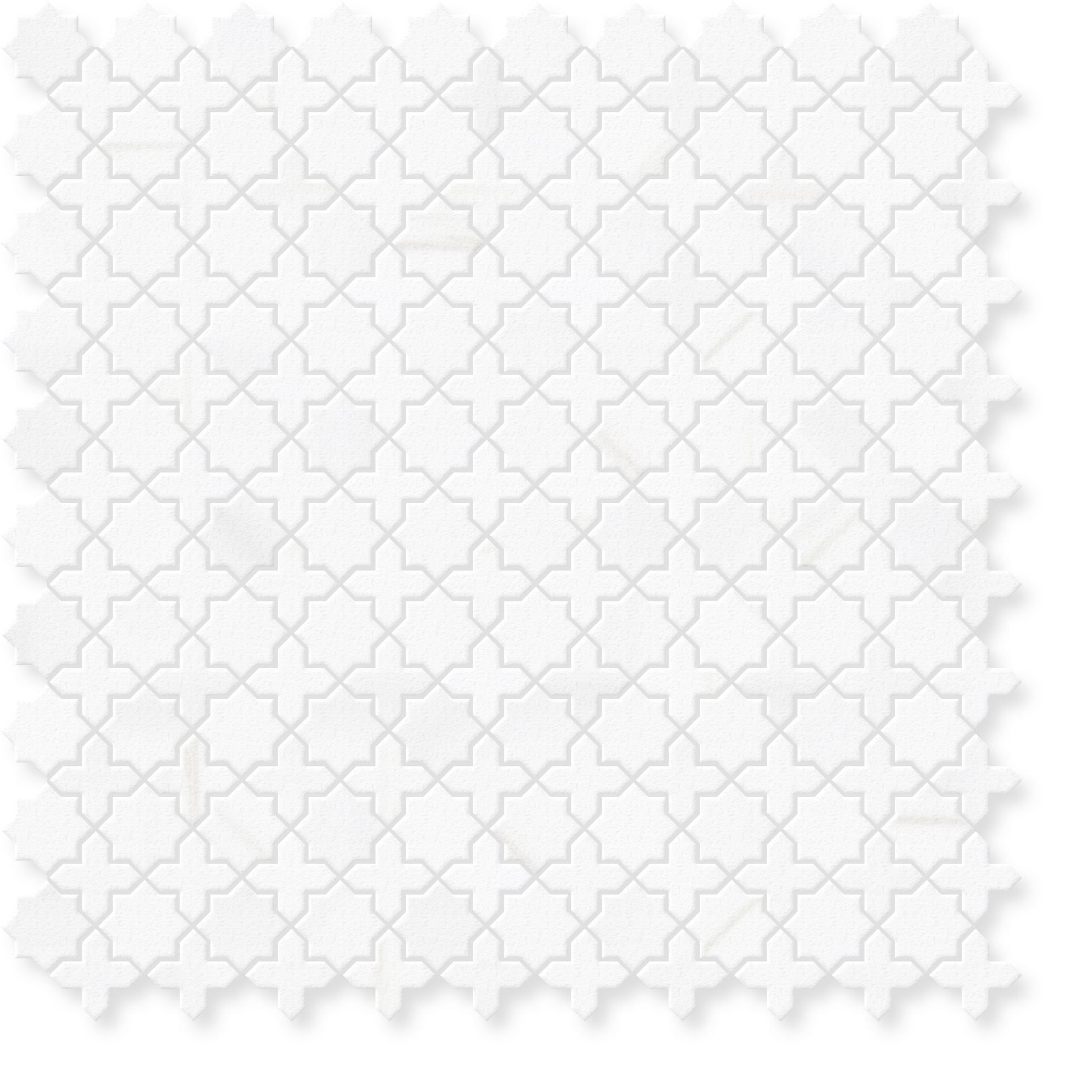Sultana Crest - Hand-Cut Marble Mosaic 11.5