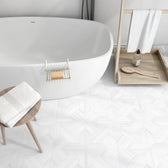 Artevia - Hand-Cut Geometric Marble Mosaic 10