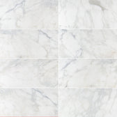 Calacatta Caldia 12x24 White Marble Tile