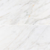 Calacatta Caldia 6x12 White Marble Tile