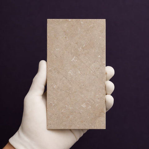 Crema Marfil Classic Beige Marble Tile Sample