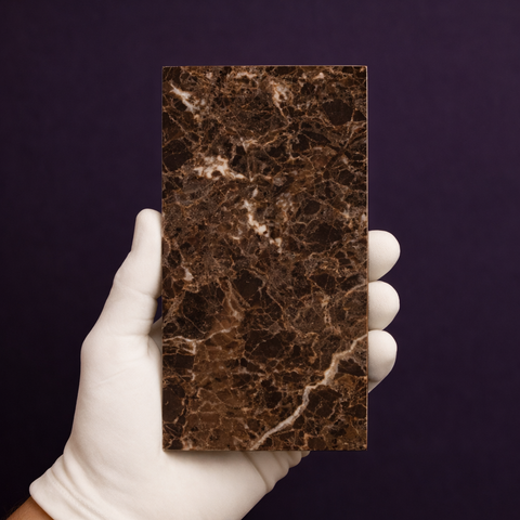 Emperador Dark Marble Tile Sample
