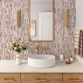 Ultra Stix - Hand-Cut Marble Mosaic 9.9