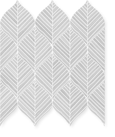 Verdura - Waterjet Leaf Marble Mosaic 11.6