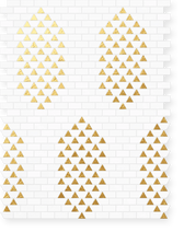 Bloom - Hand-Cut Geometric Marble Mosaic 9.6