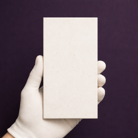 Lymra Cream Limestone Tile Sample