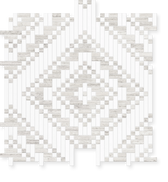 Ravena - Hand-Cut Diamond Marble Mosaic 12.4