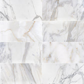 Calacatta Gold 12x24 White Marble Tile